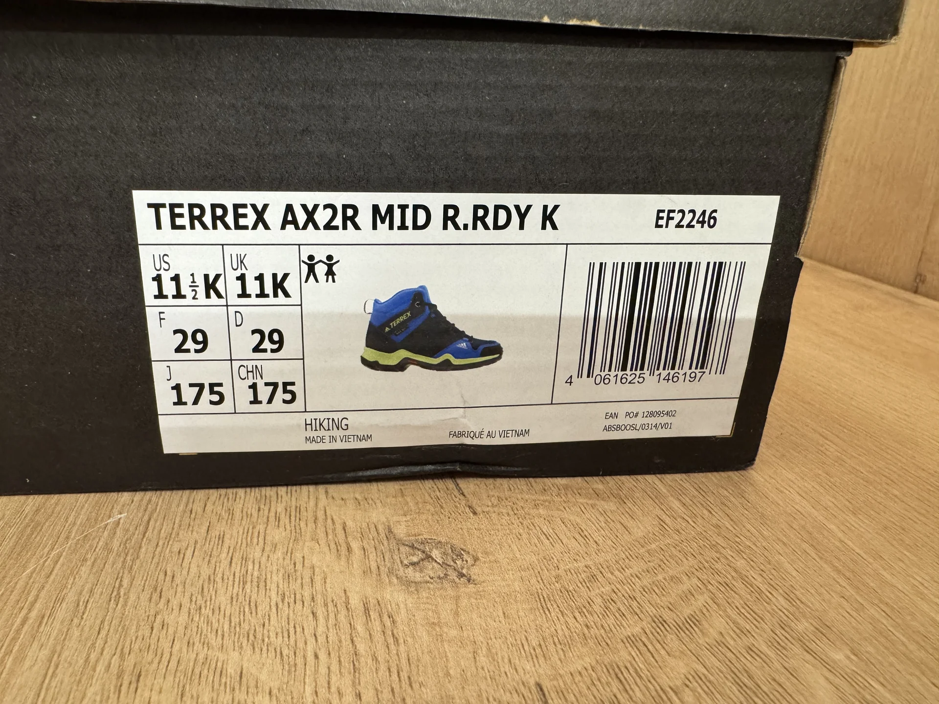 Детские ботинки adidas Terrex 30 - миниатюра 9