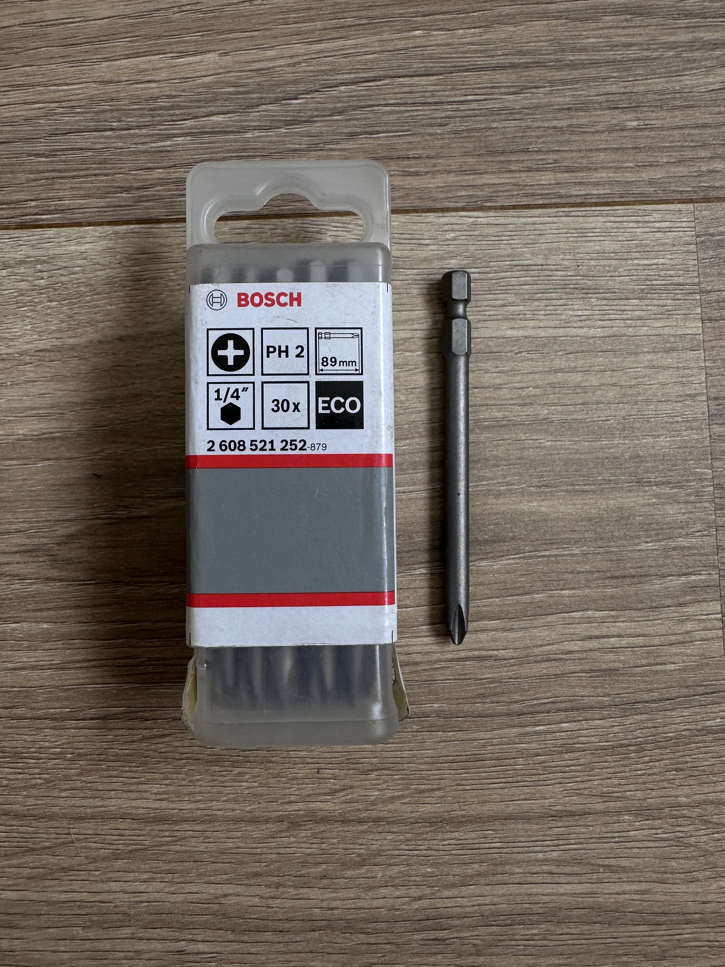 Биты bosch ph2 89мм оригинал 25шт