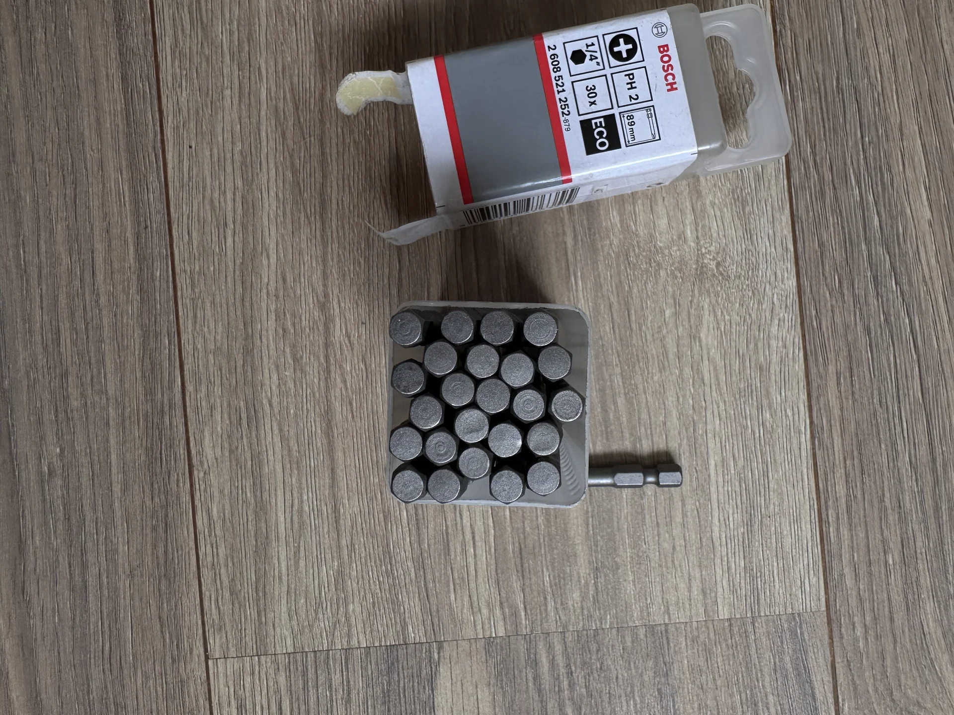 Биты bosch ph2 89мм оригинал 25шт - миниатюра 3