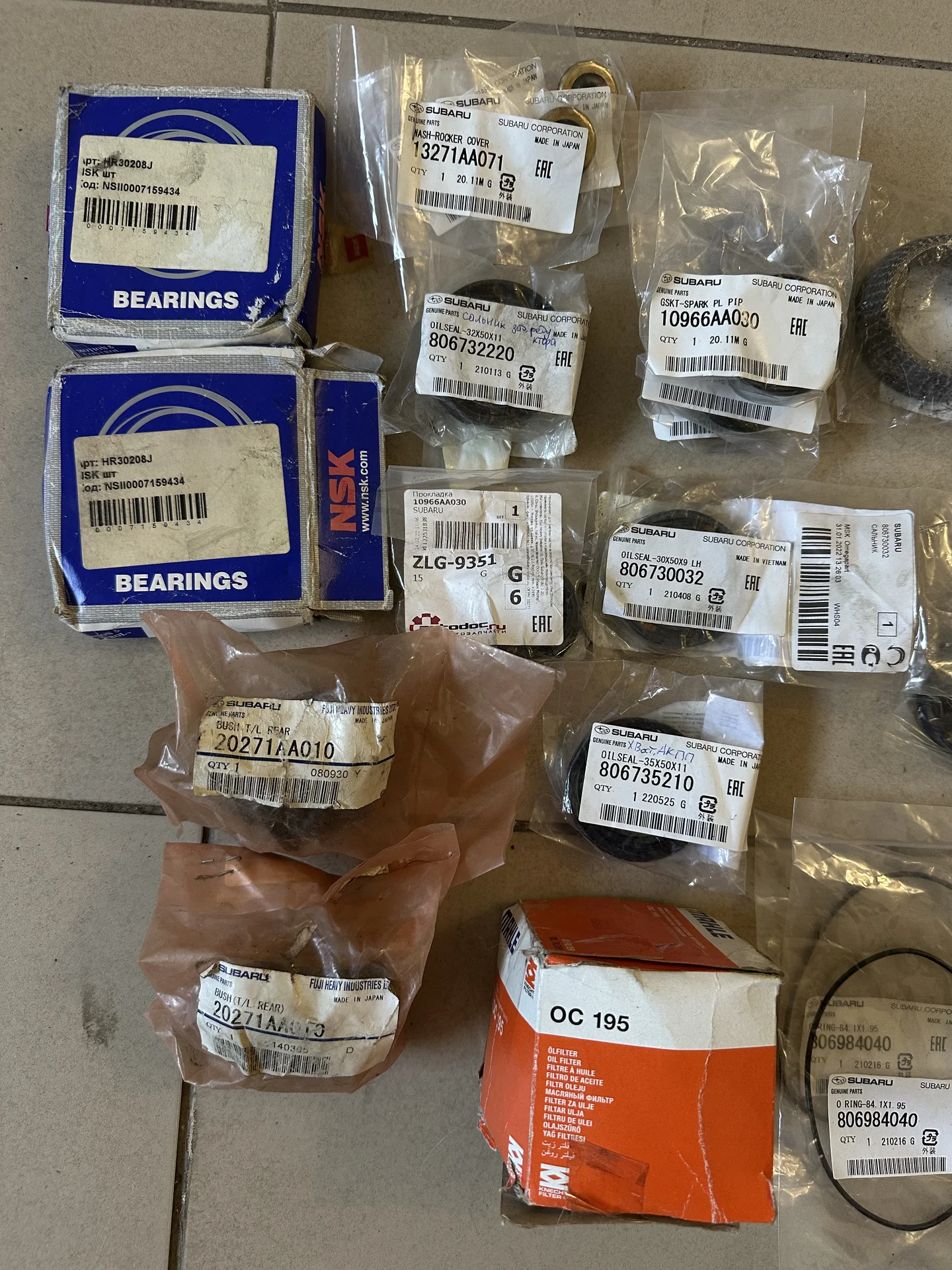 запчасти на subaru bg/bd/sf/s10/gc/gf - миниатюра 14
