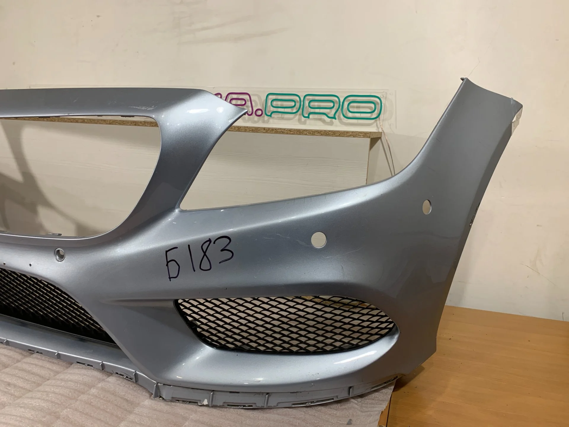 Бампер передний CLS class AMG - миниатюра 4