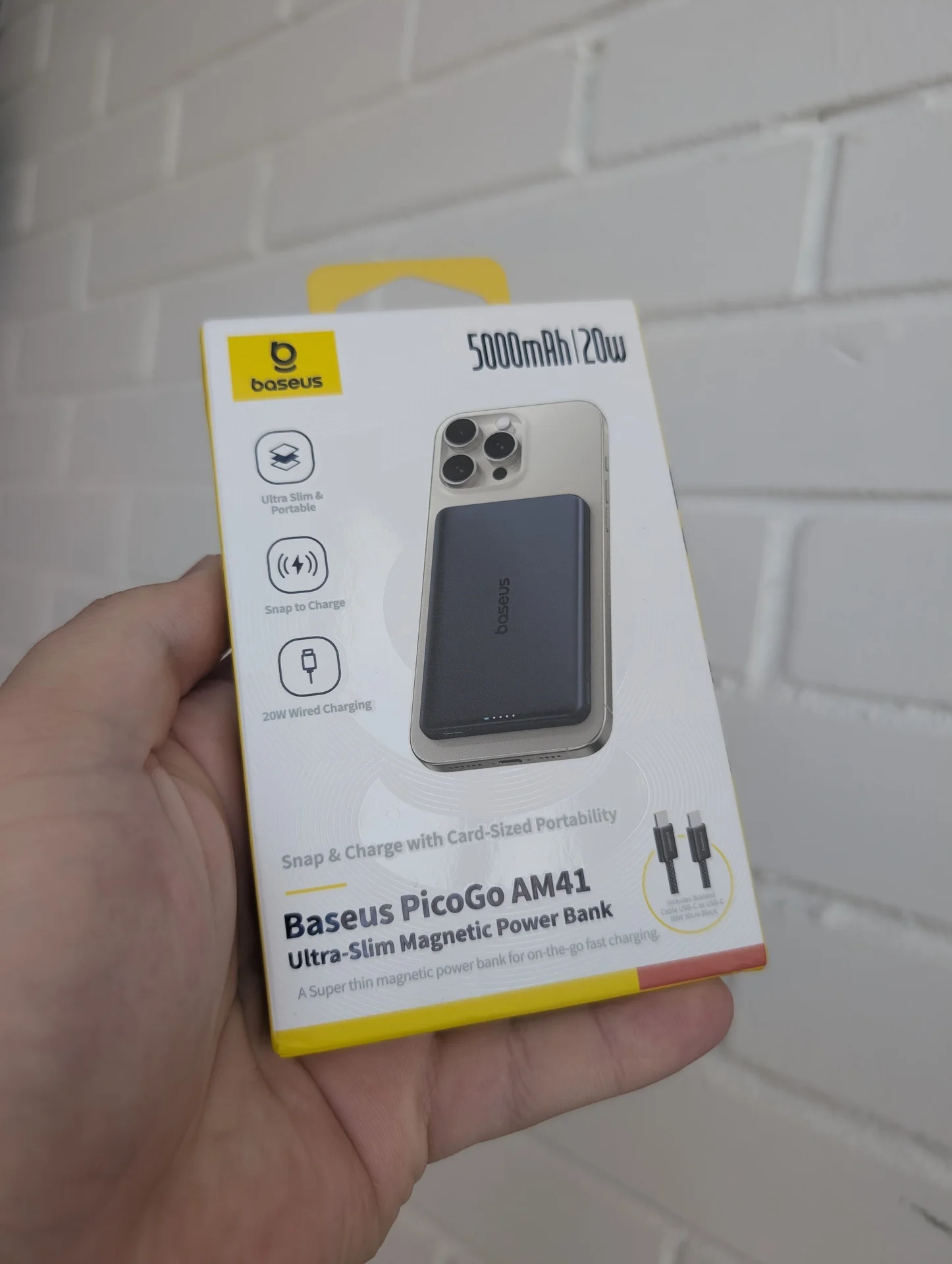 Baseus PicoGo AM41 Ultra-Slim 5000 mAh