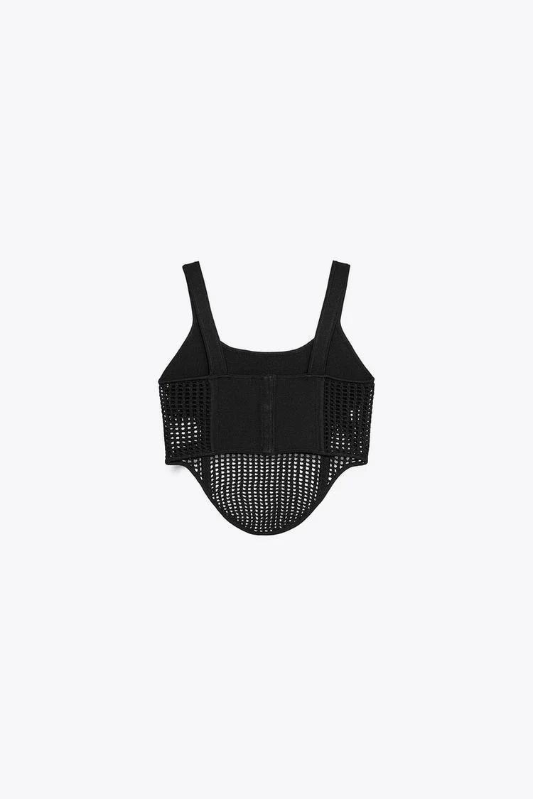 Корсетный топ Zara - миниатюра 2