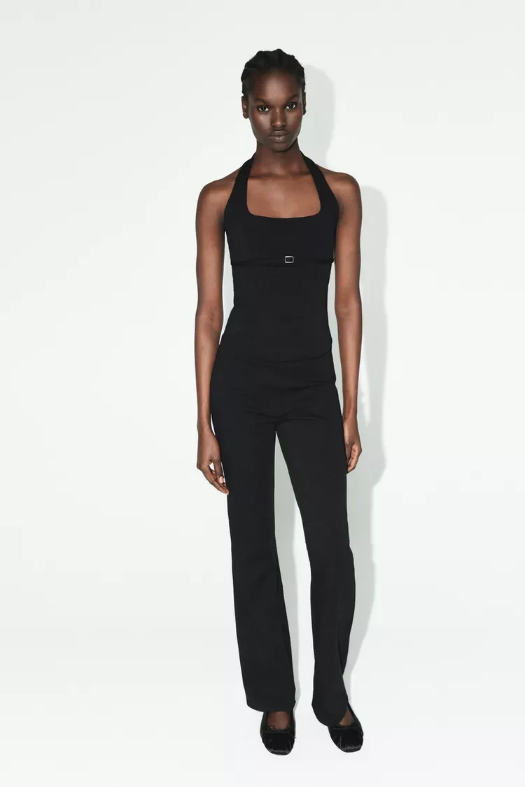Брюки клеш Zara - миниатюра 3