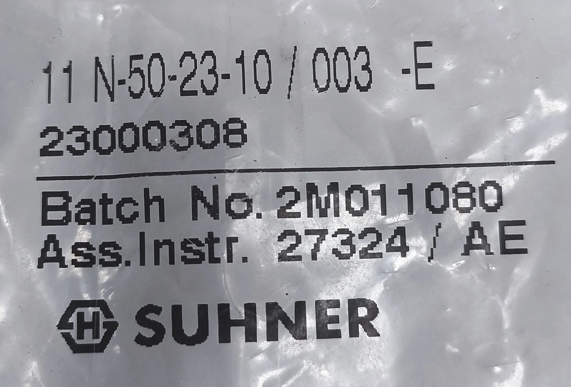 HUBER+SUHNER 11N-50-23-10/003-E - миниатюра 3