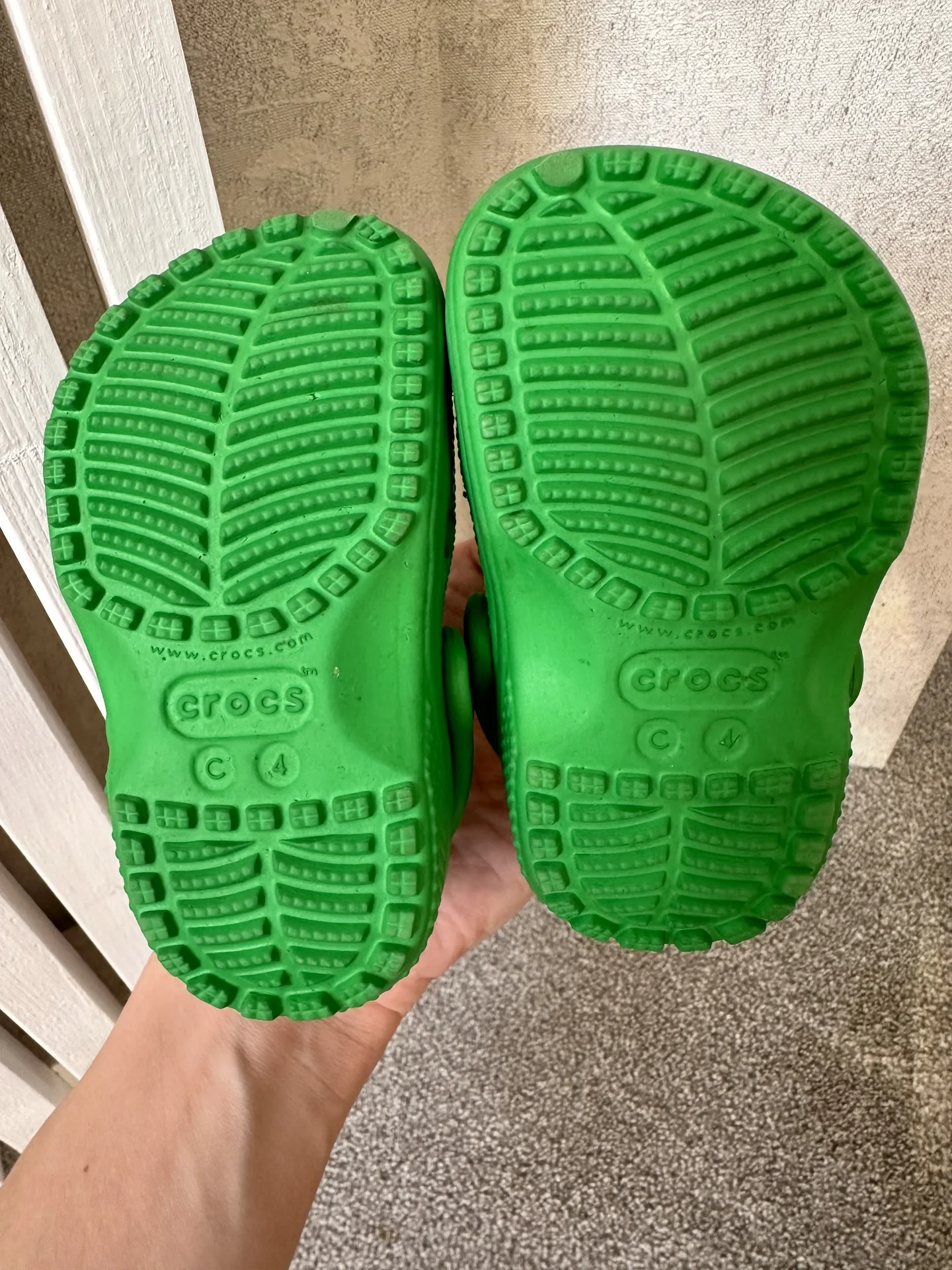 Crocs сабо детские С4 оригинал - миниатюра 7