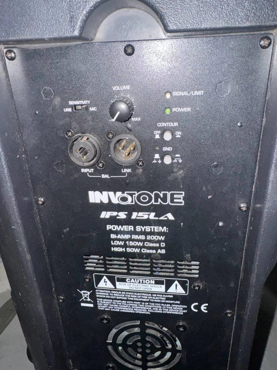 Продам активную колонку INVOTONE IPS 15 LA - миниатюра 4