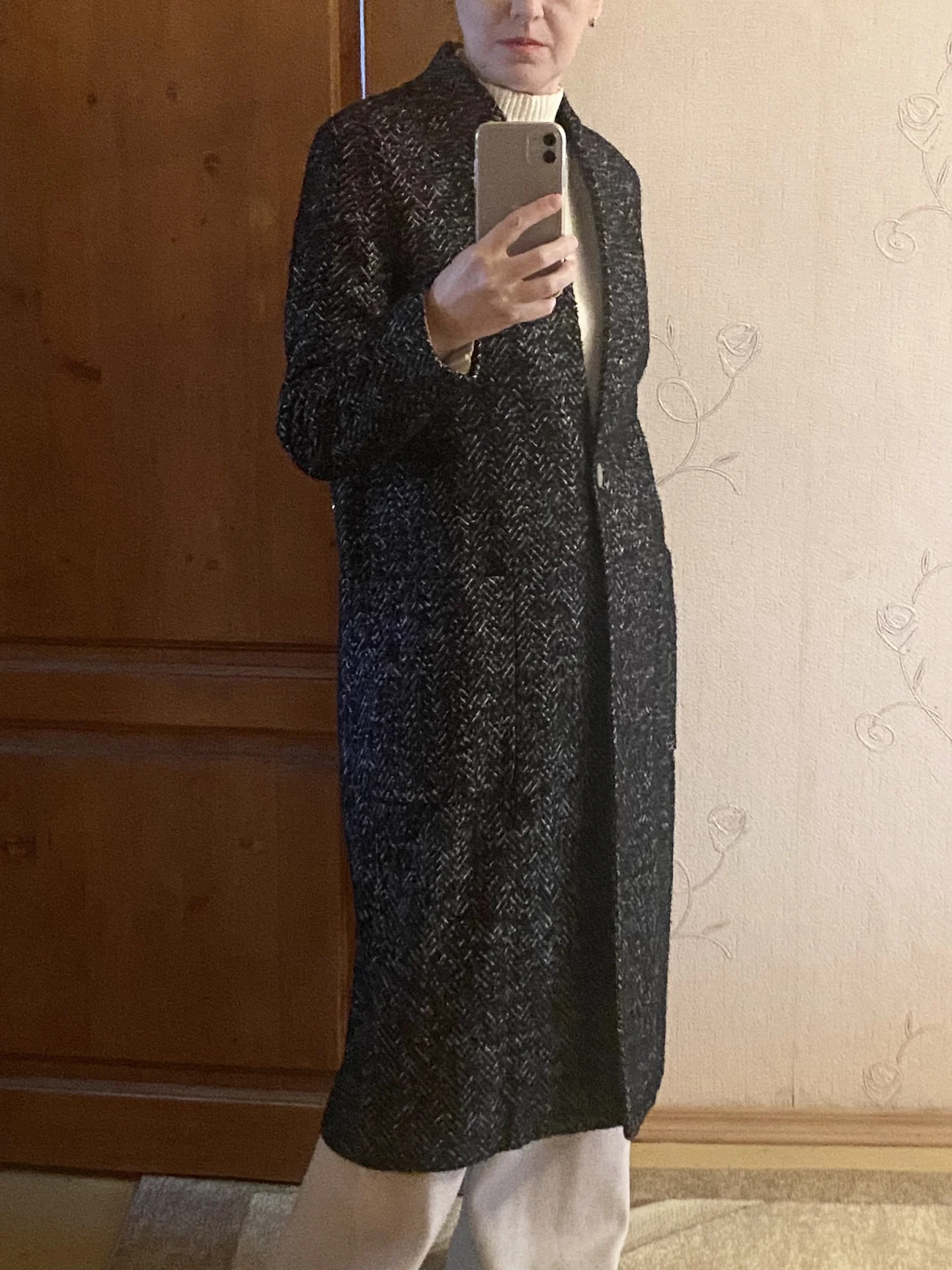 Пальто Zara (М) женское весна шерсть - миниатюра 5