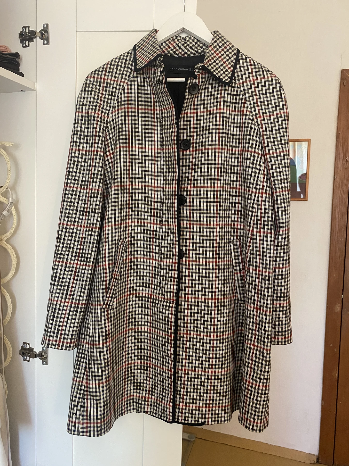 Полупальто плащ Zara (M) весна лето - миниатюра 8