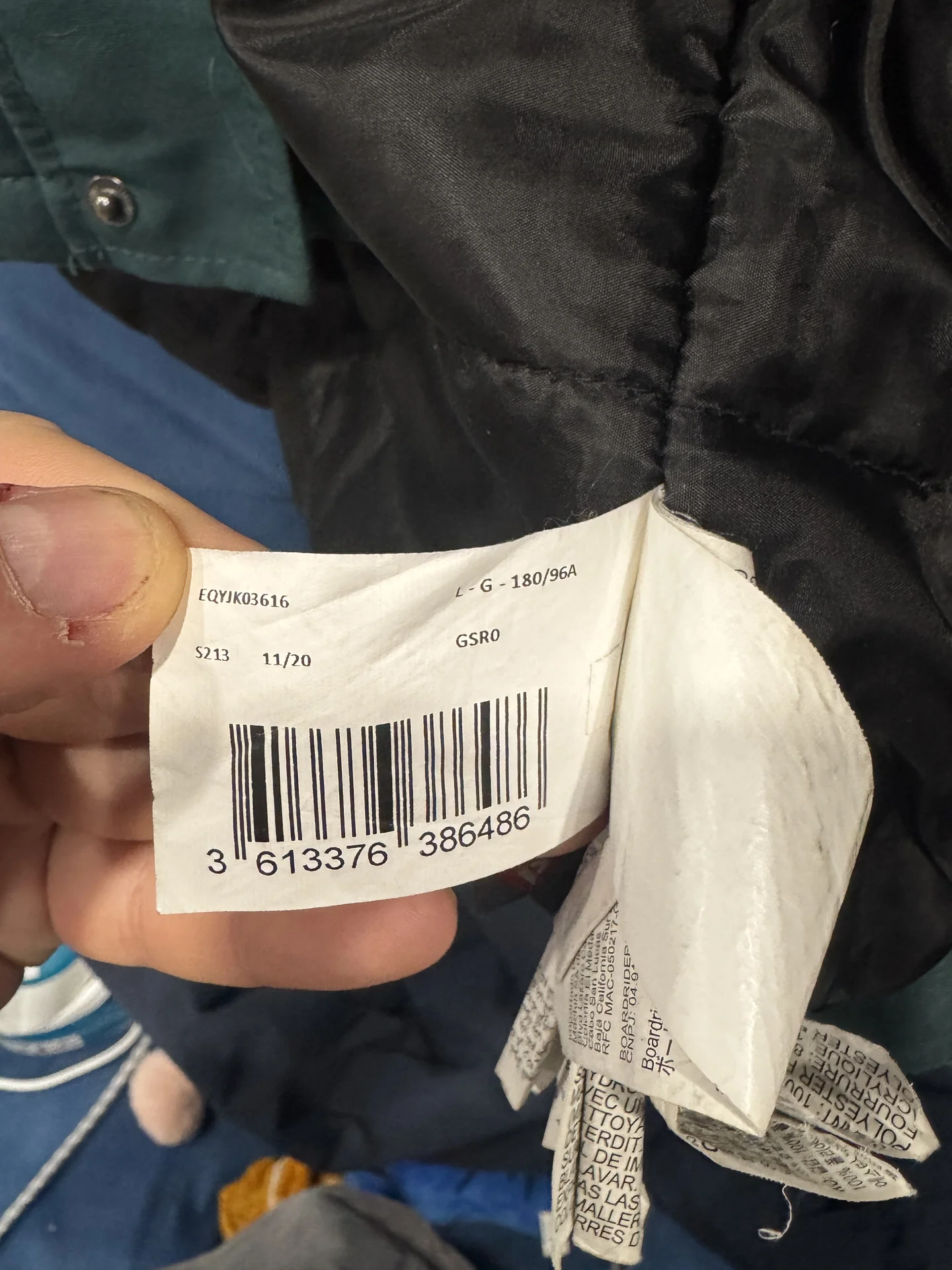 Парка Quiksilver ferris JK Y otlr GSR0 (L) - миниатюра 9