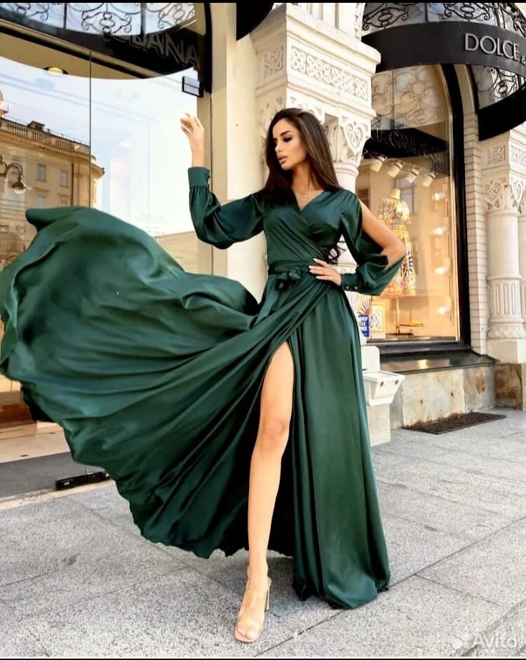Платье длинное в пол - изображение 1