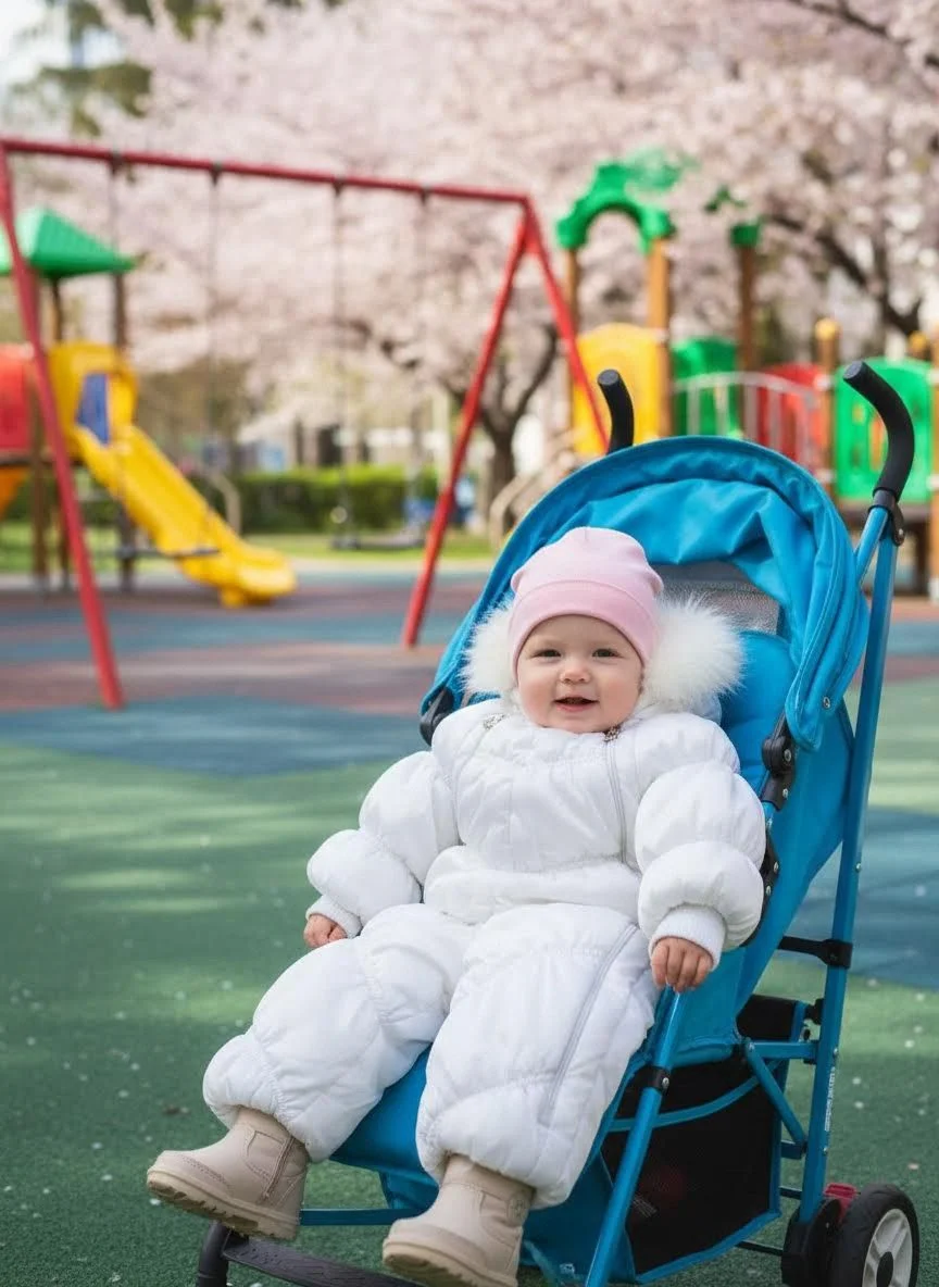 Жемчужный дс комбинезон(р. 74) Унисекс+манишка - изображение 1
