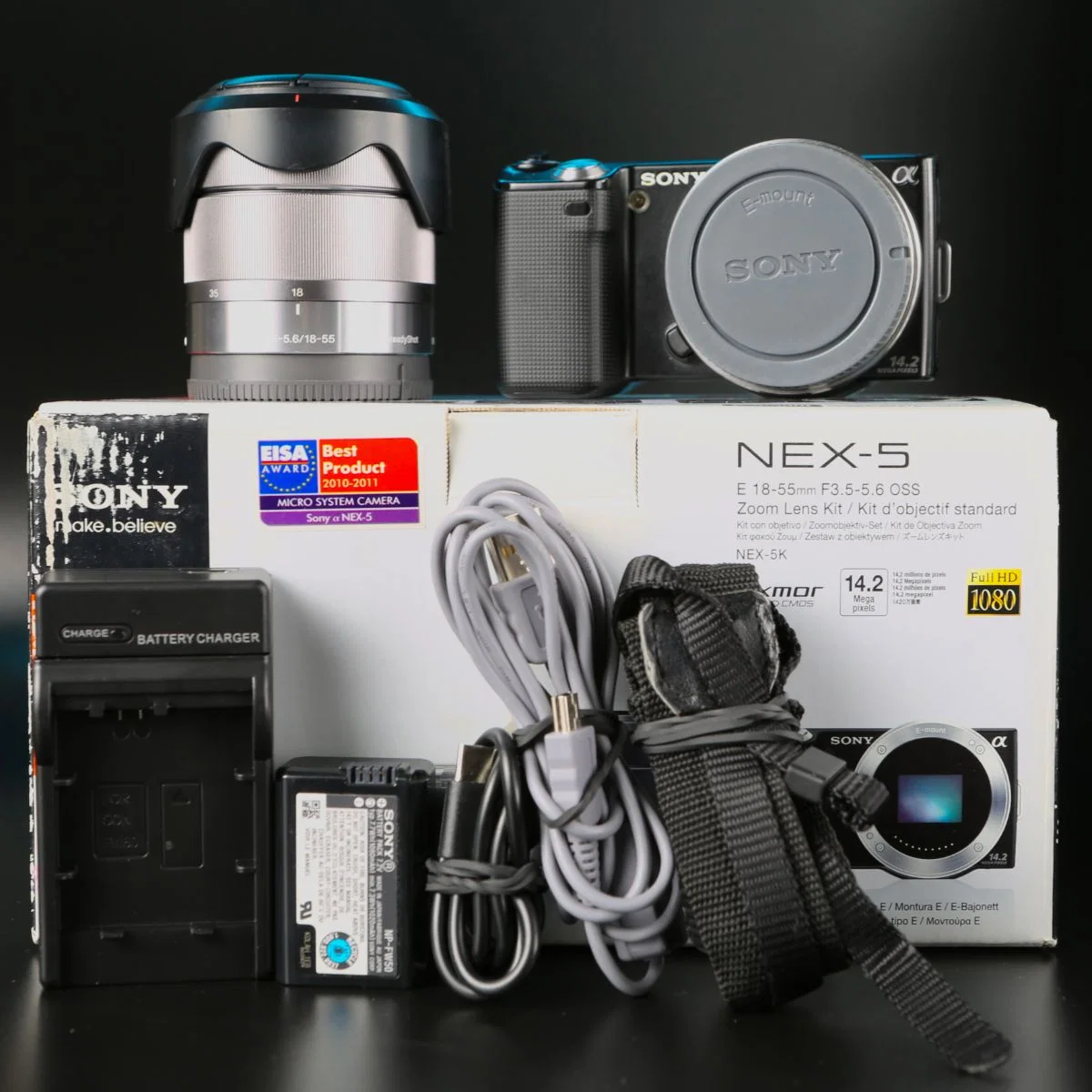 Sony NEX-5 kit 18-55mm - миниатюра 11