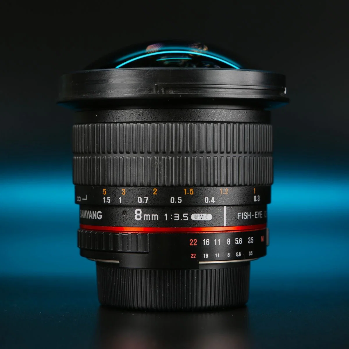 Samyang 8mm 3.5 UMC CS II for Nikon F