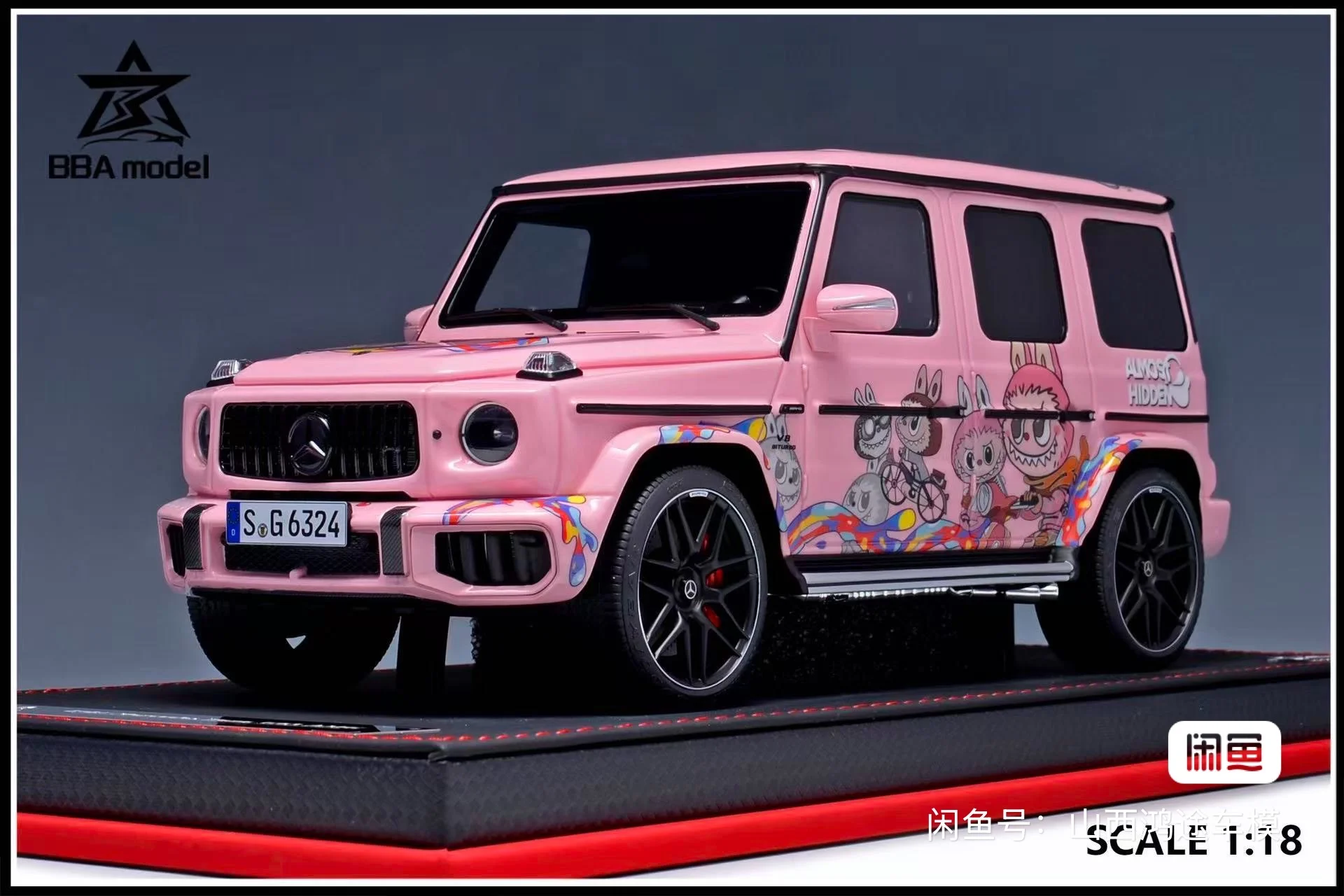 Модель Mercedes G63 Labubu - миниатюра 2