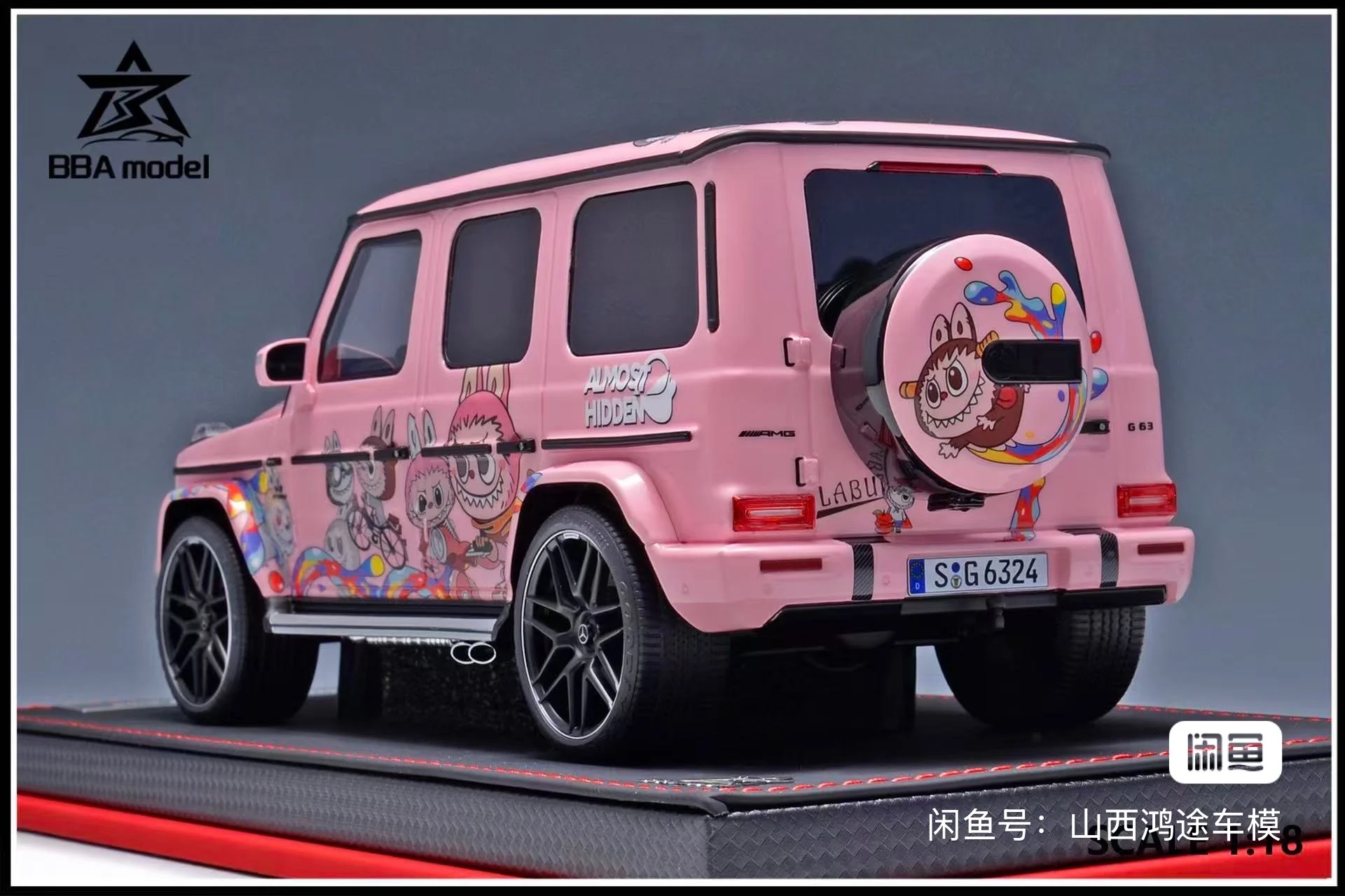 Модель Mercedes G63 Labubu - миниатюра 3
