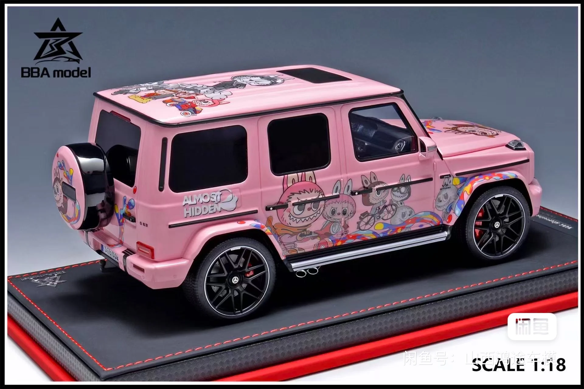 Модель Mercedes G63 Labubu - миниатюра 4