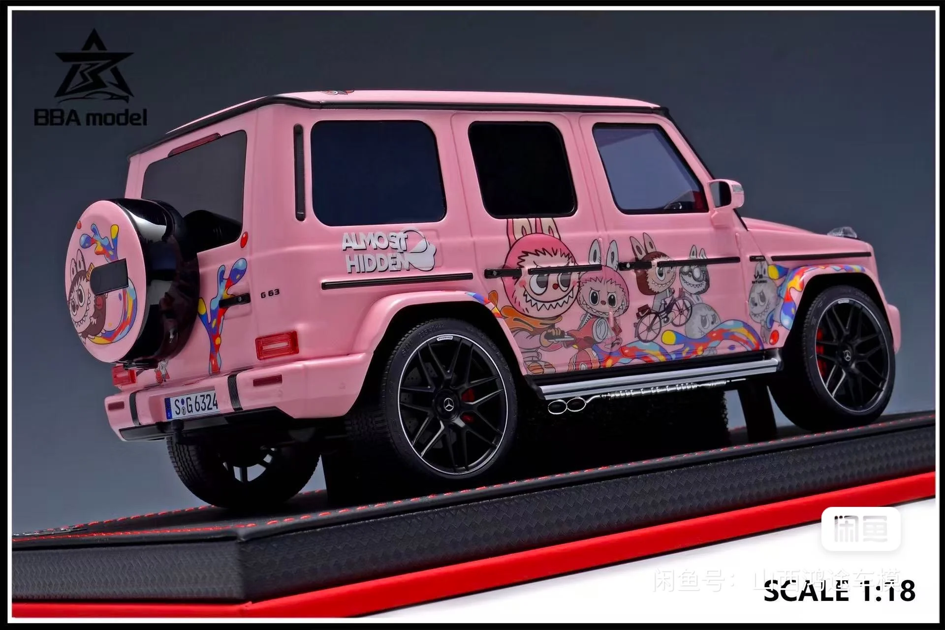 Модель Mercedes G63 Labubu - миниатюра 5
