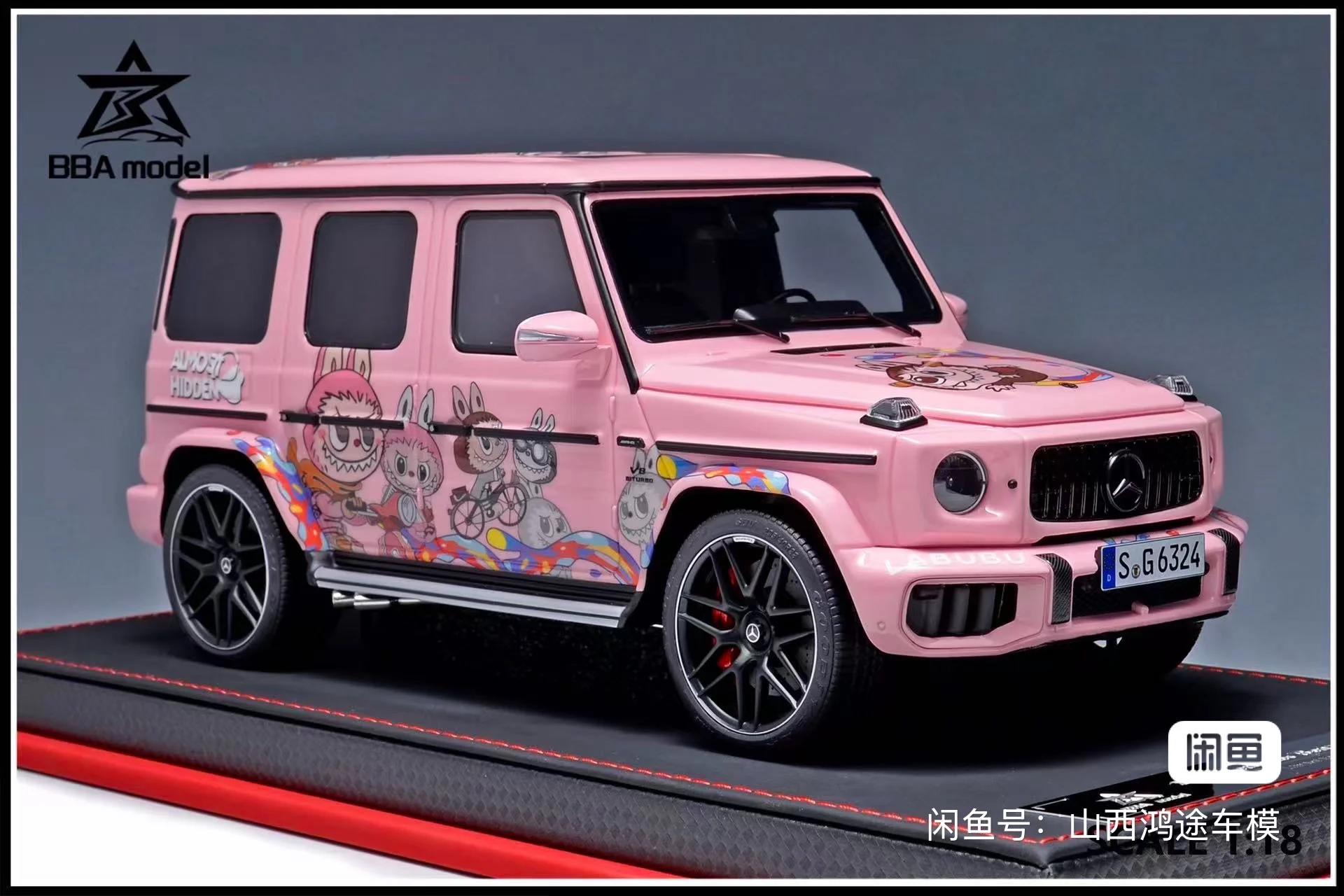 Модель Mercedes G63 Labubu - миниатюра 6