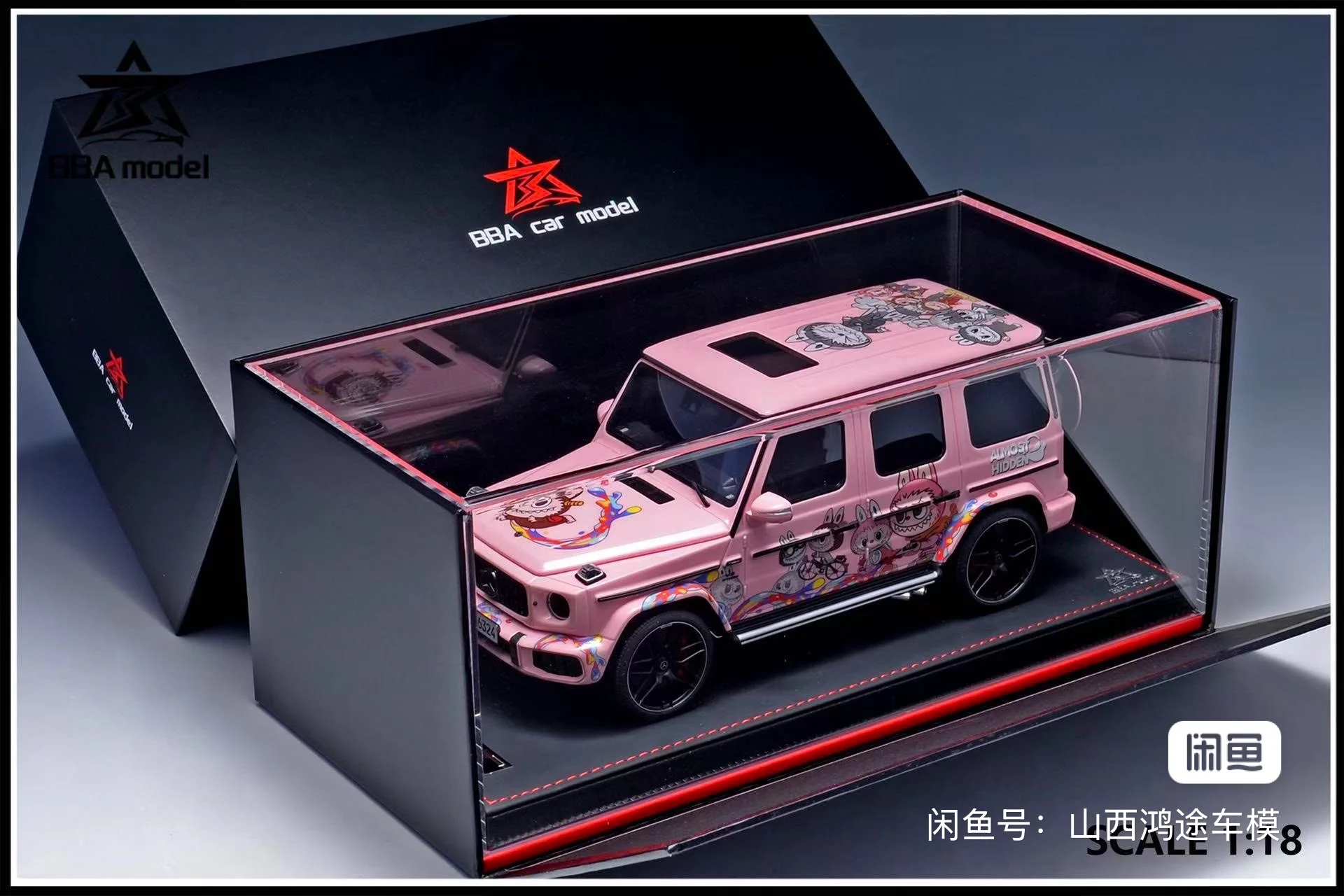 Модель Mercedes G63 Labubu - миниатюра 9