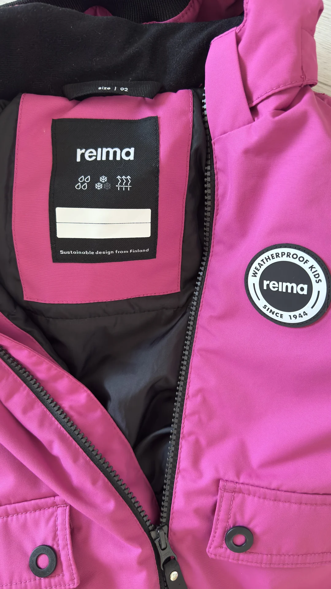 демисезонный комбинезон Reima marte 92 размер - миниатюра 4