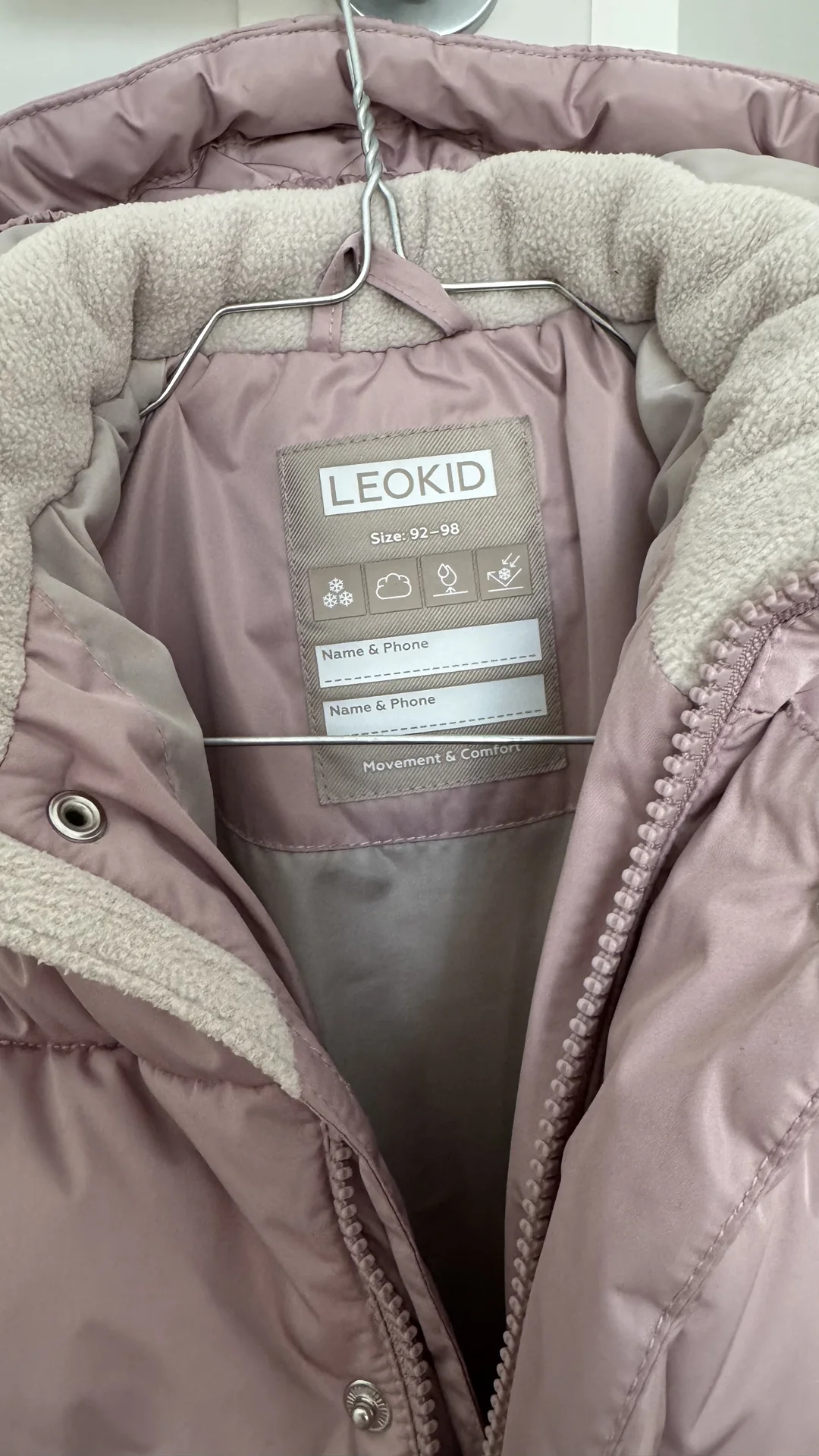 куртка зимняя Leokid 92 размер (92-98) - миниатюра 4