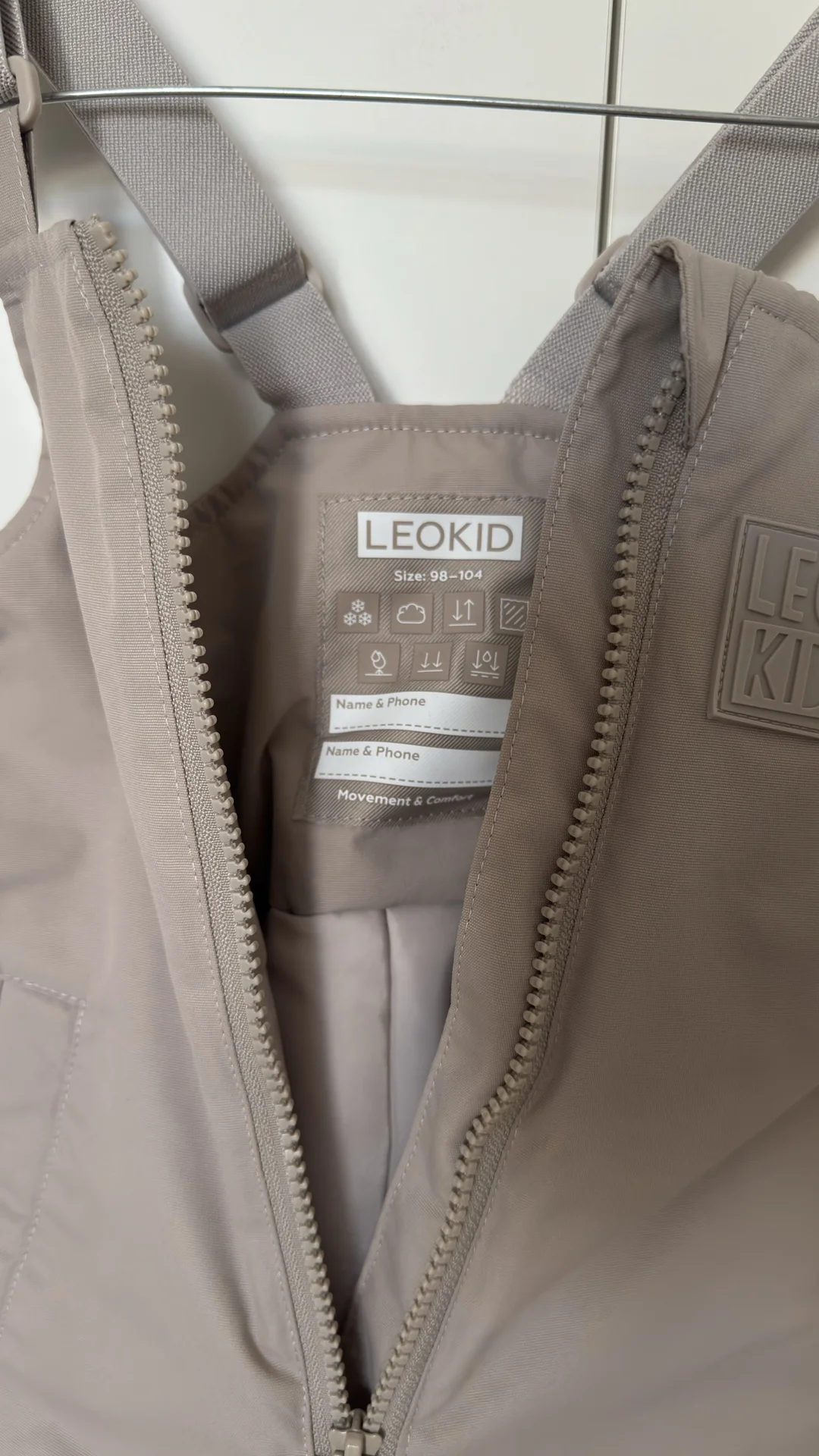 зимний полукомбинезон Leokid 98 размер (98-104) - миниатюра 4