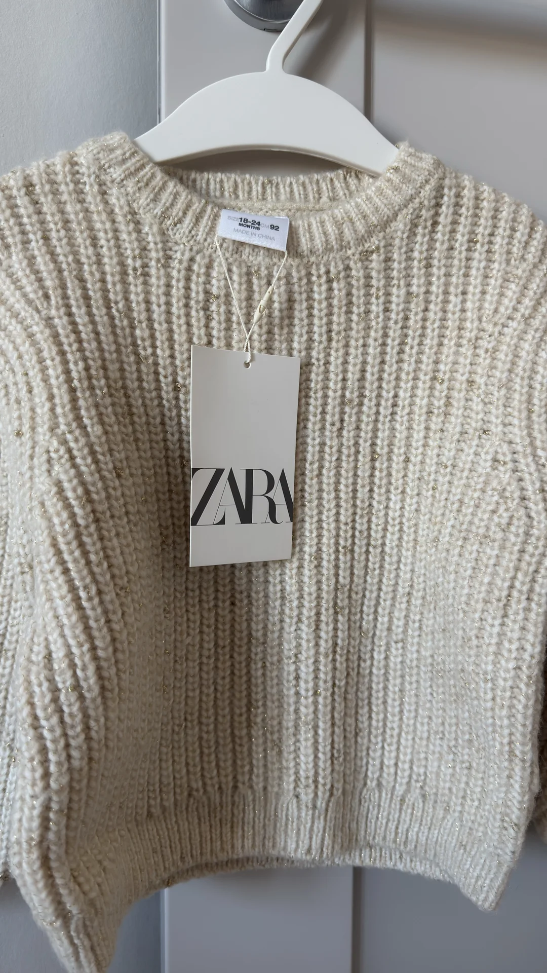 новый детский свитер Zara 92 оригинал - миниатюра 4
