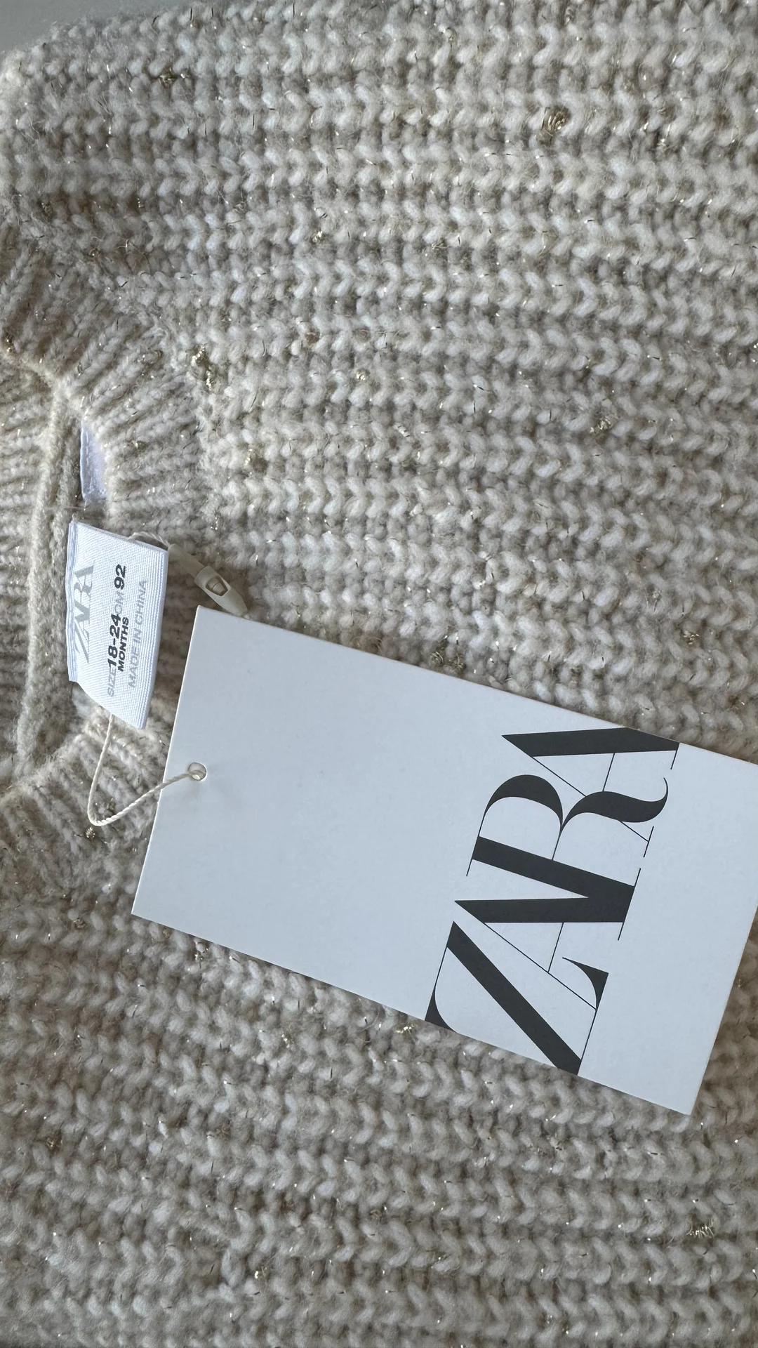 новый детский свитер Zara 92 оригинал - миниатюра 6