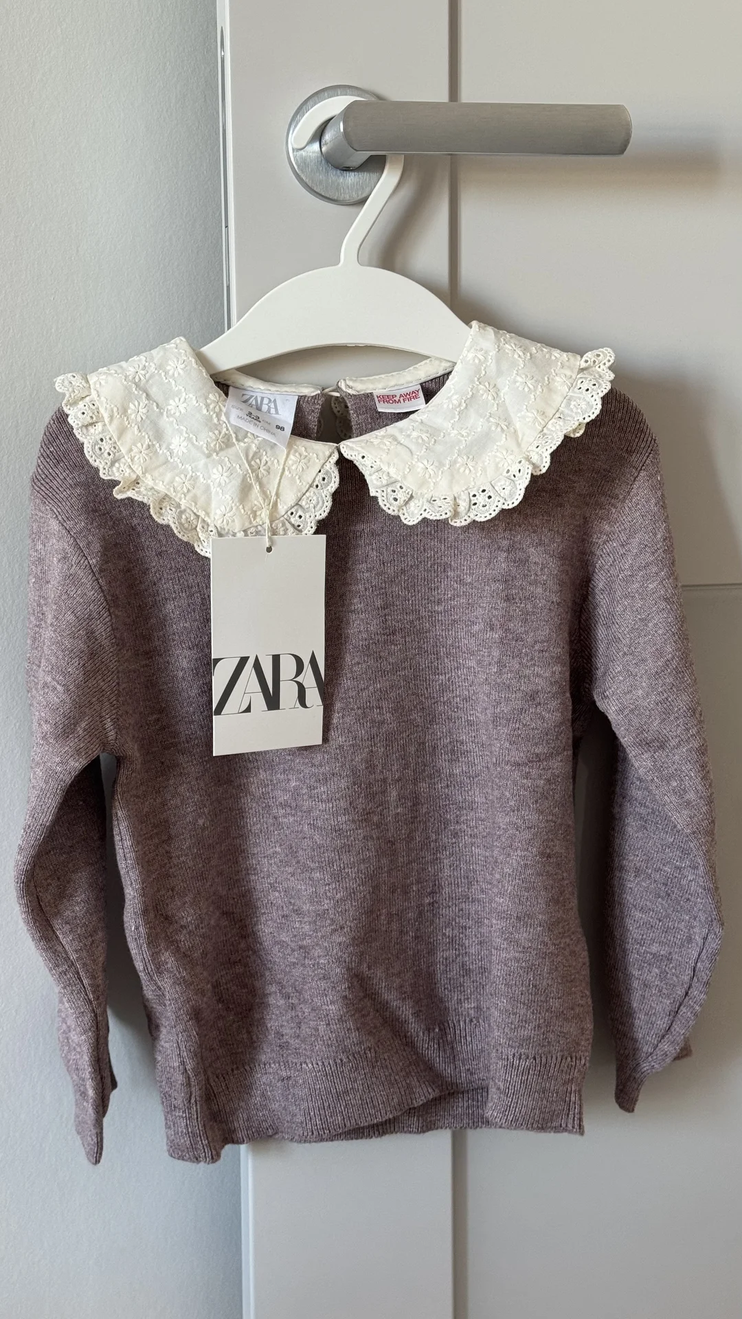 новый свитер детский Zara 98 оригинал - миниатюра 2