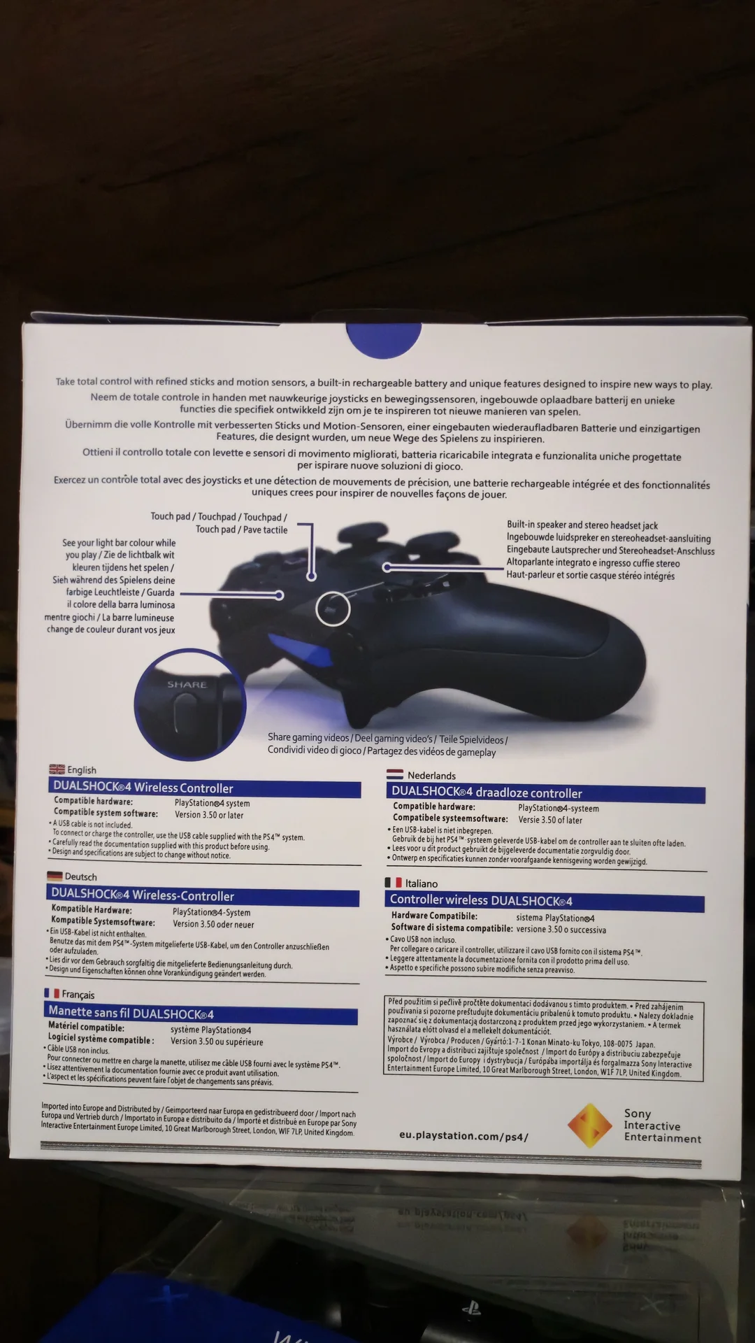 Джойстик ps4 - миниатюра 2