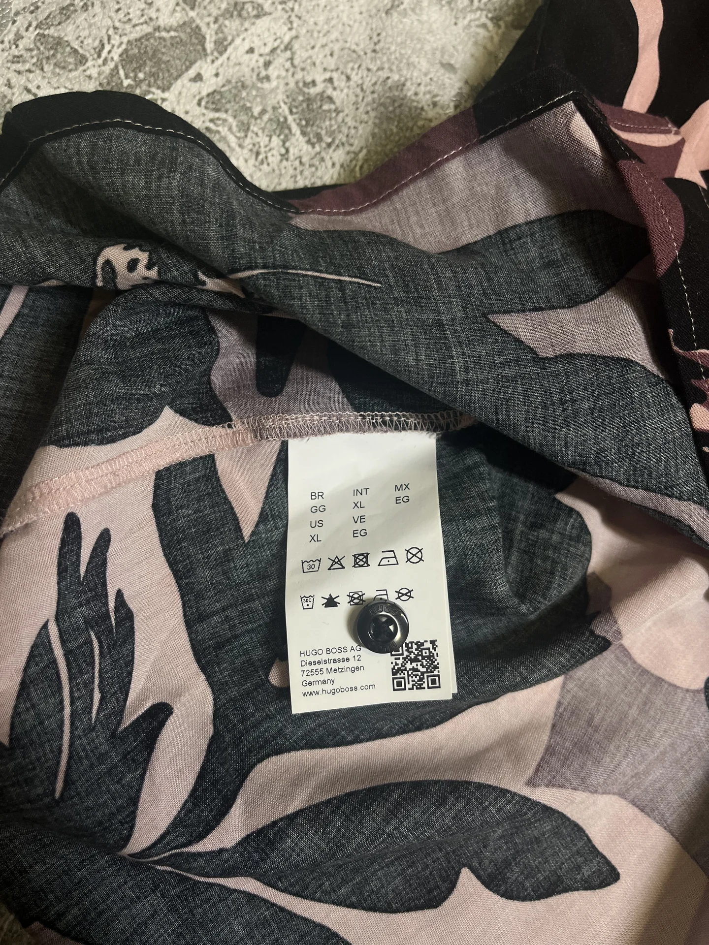 Рубашка HUGO BOSS пляжная - миниатюра 3