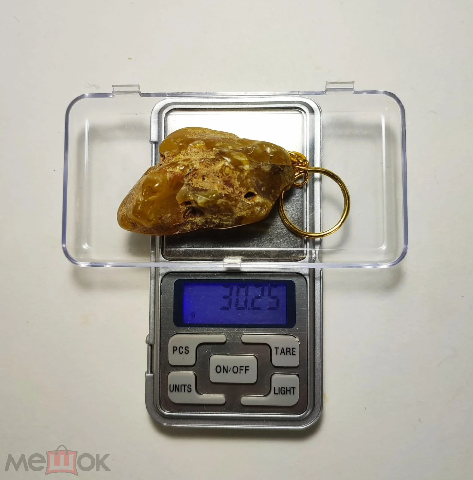 Янтарь Брелок 30,25гр. - миниатюра 9