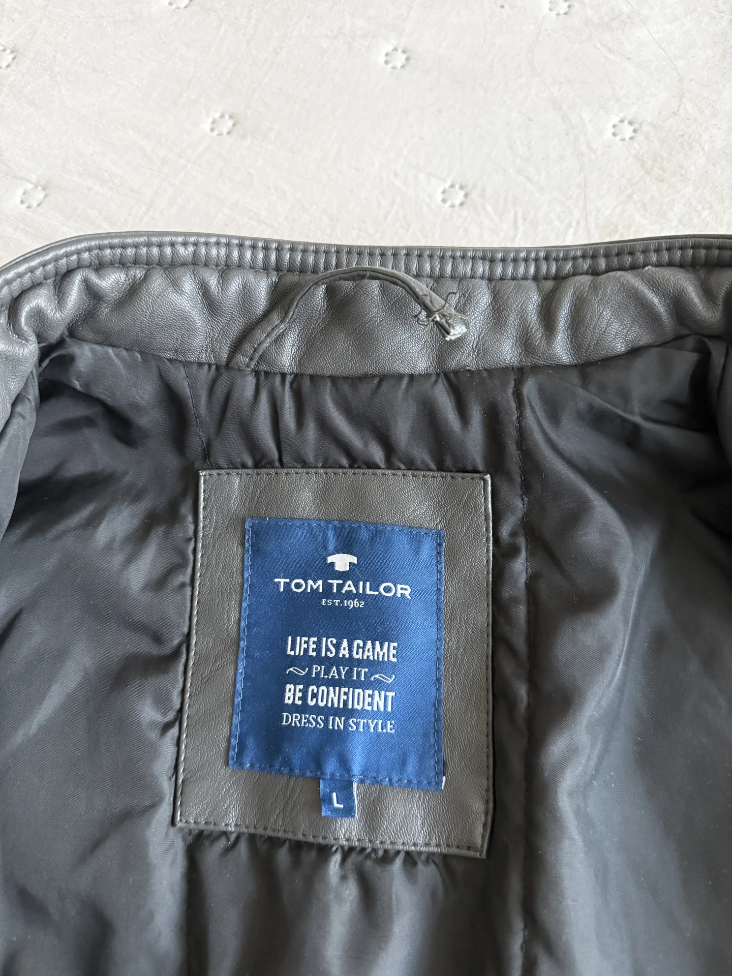 Куртка мужская из экокожи Tom Tailor - миниатюра 3