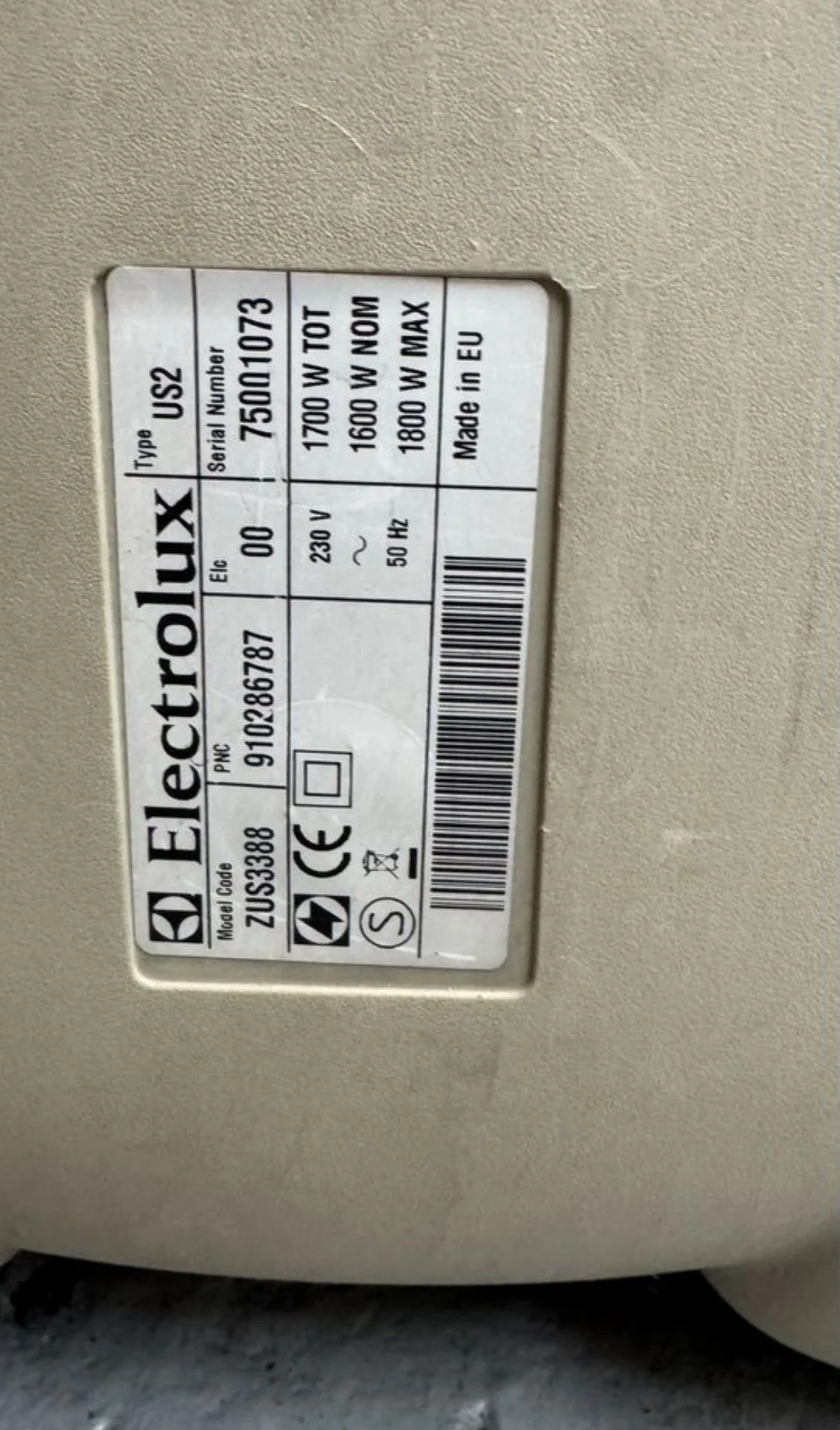 Пылесос Electrolux zus3388 - миниатюра 4