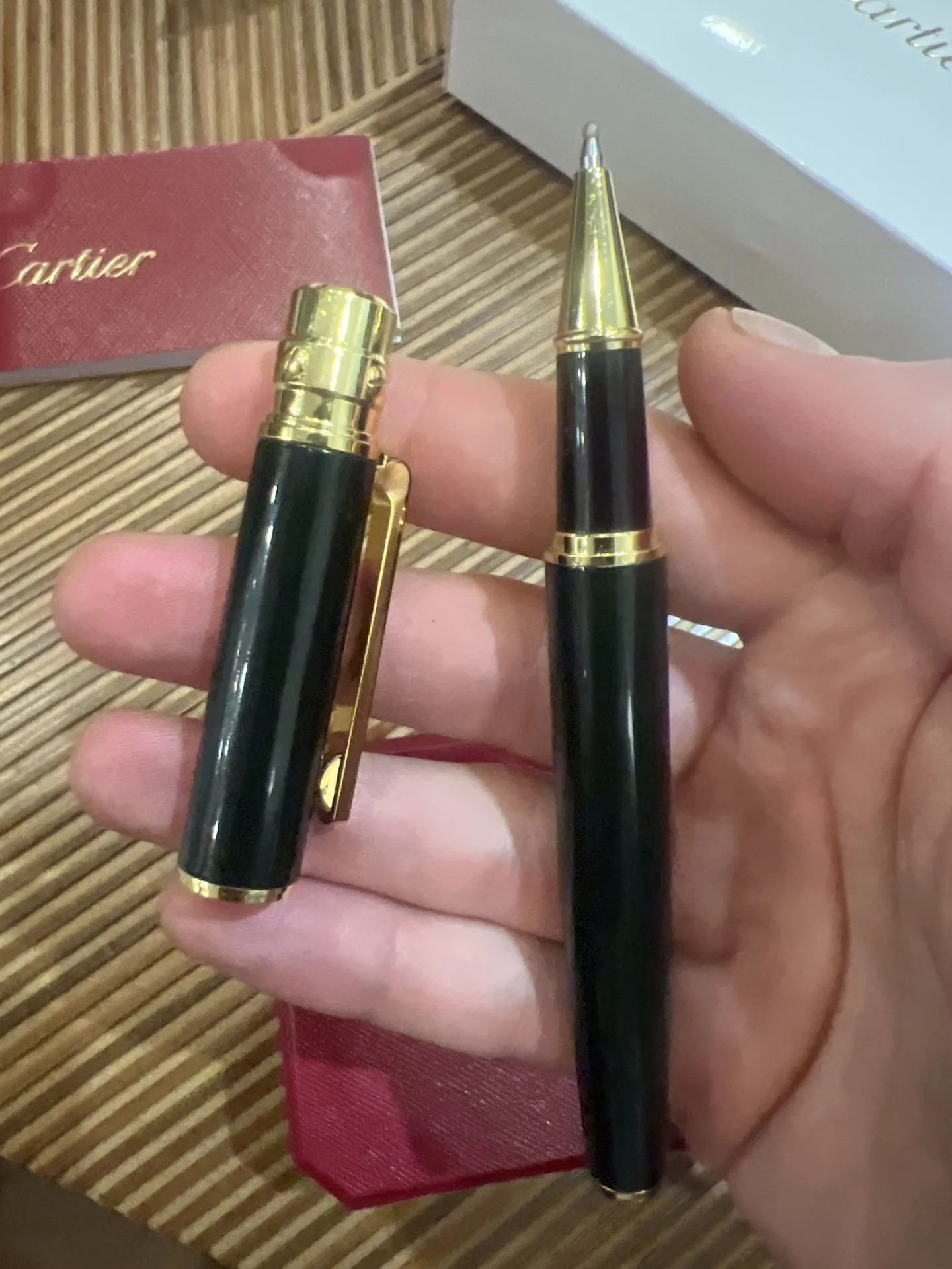 Ручка cartier шариковая - миниатюра 7