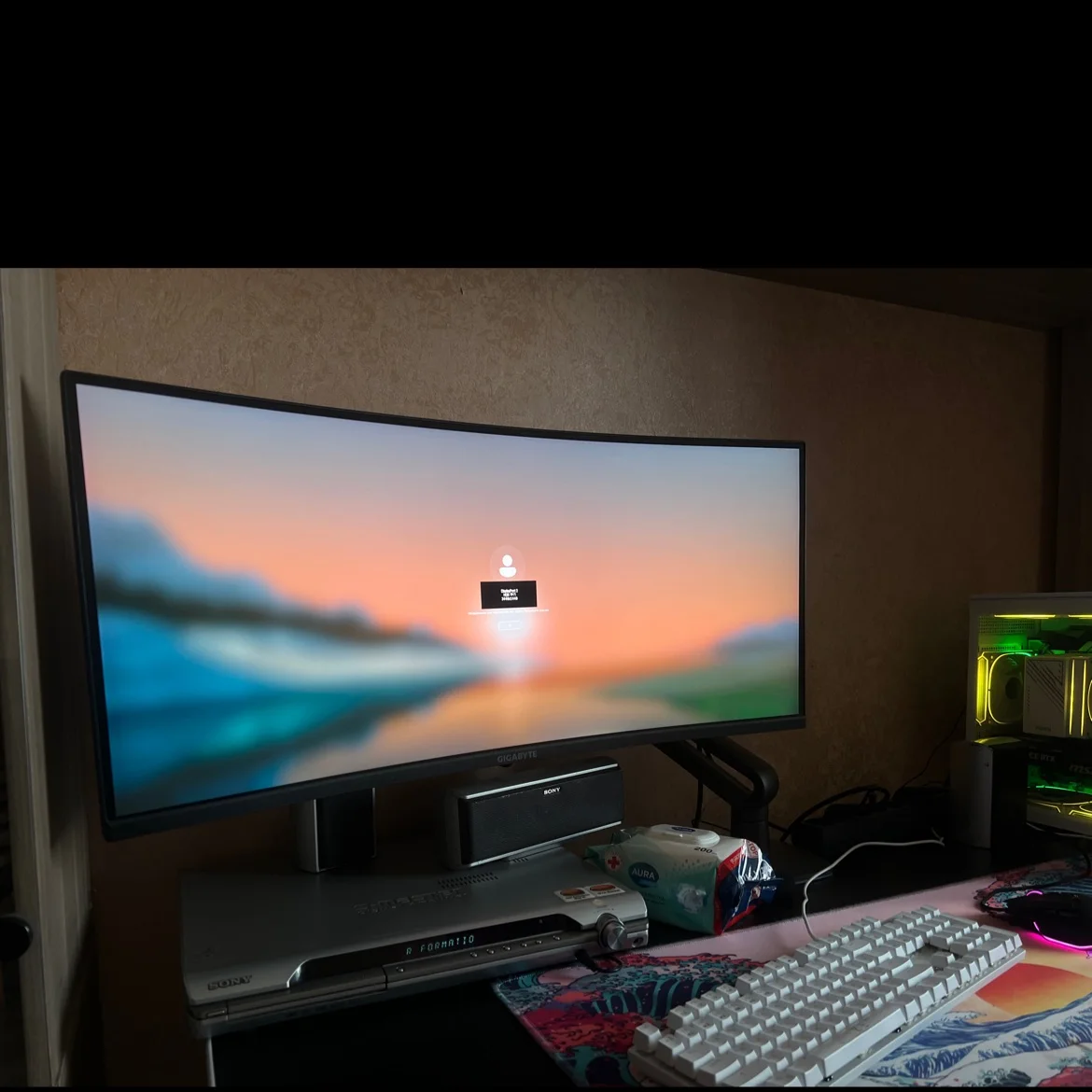 Монитор Gigabyte G34WQC A - миниатюра 4