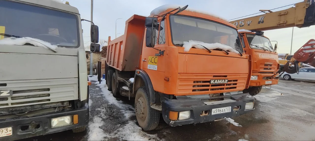 Самосвал КАМАЗ 65115 6x4 - миниатюра 3