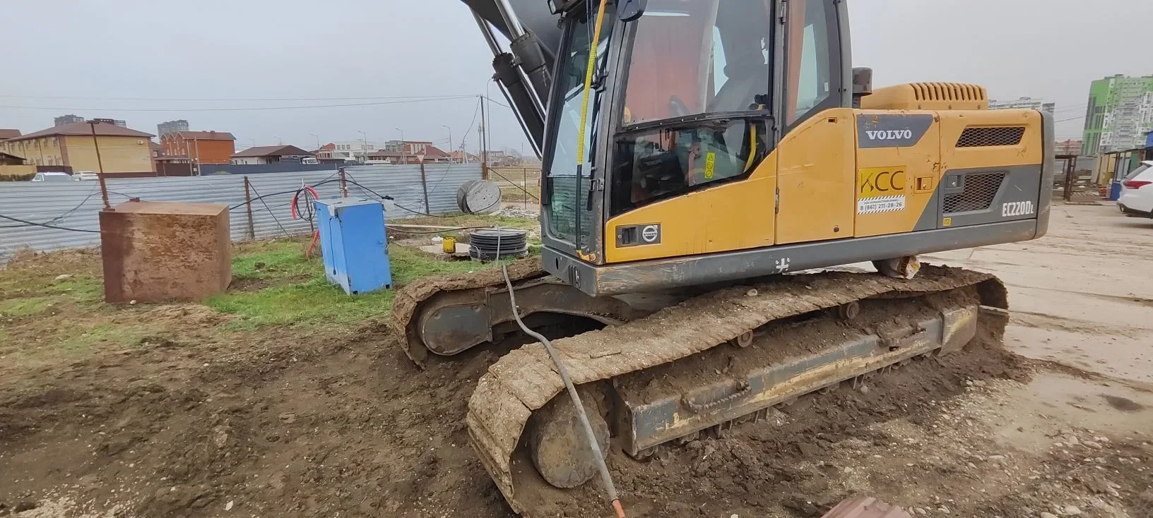 Экскаватор гусеничный Volvo EC220DL - миниатюра 6