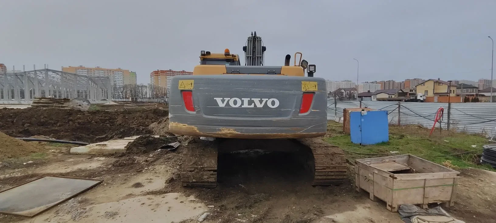 Экскаватор гусеничный Volvo EC220DL - миниатюра 7