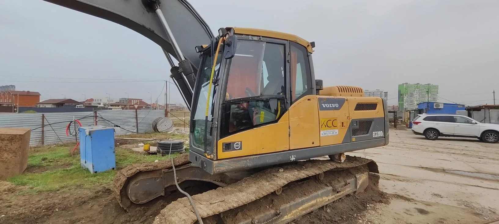 Экскаватор гусеничный Volvo EC220DL - миниатюра 9