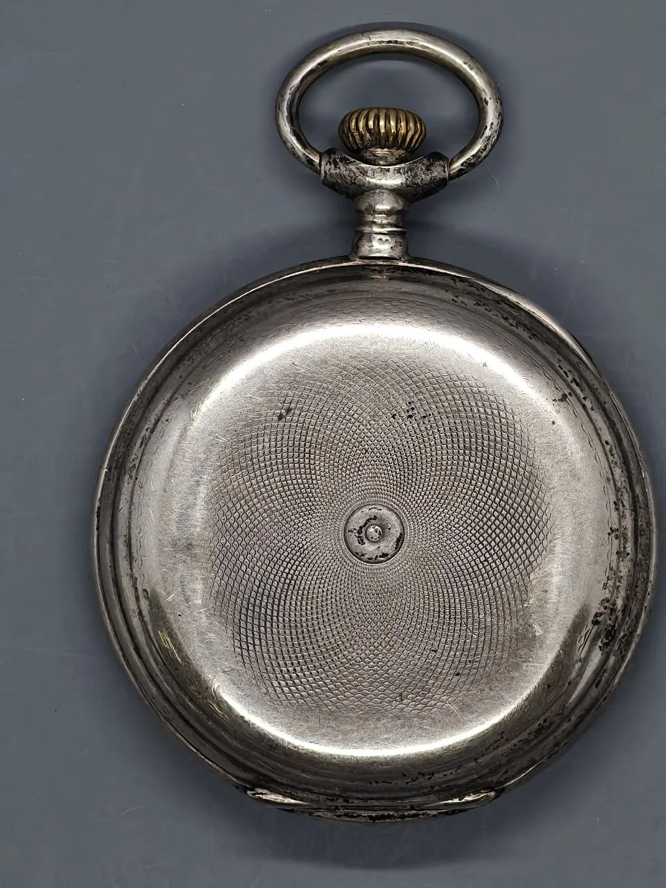 Антикварные карманные часы Tavannes серебро - миниатюра 10