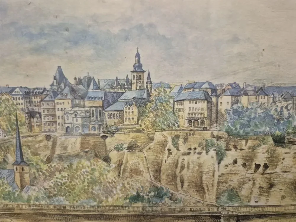 Картина интерьерная Прага. Размер 33 см × 43 см. - миниатюра 3