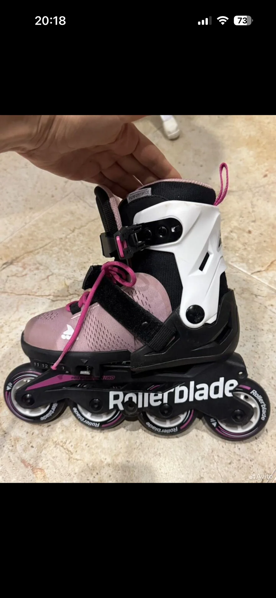 Ролики rollerblade детские 28 32 - миниатюра 3