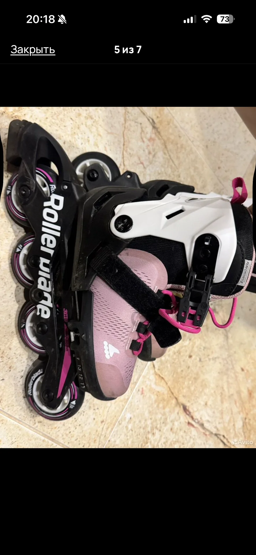 Ролики rollerblade детские 28 32 - миниатюра 6