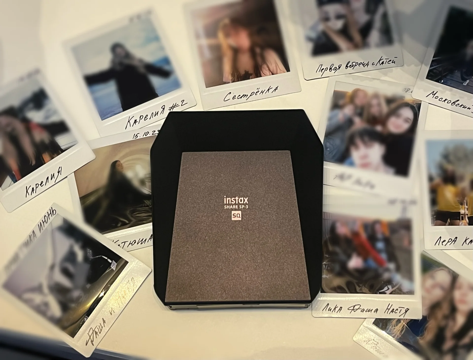 Полароид Polaroid Принтер instax share sp-3 черный - изображение 1