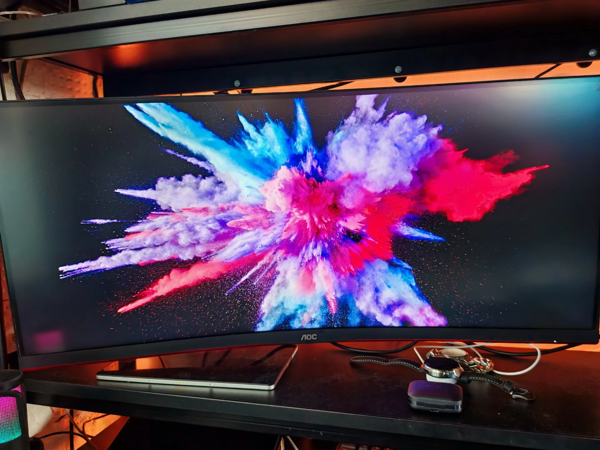 Монитор AOC 4k 34дюйма - изображение 1