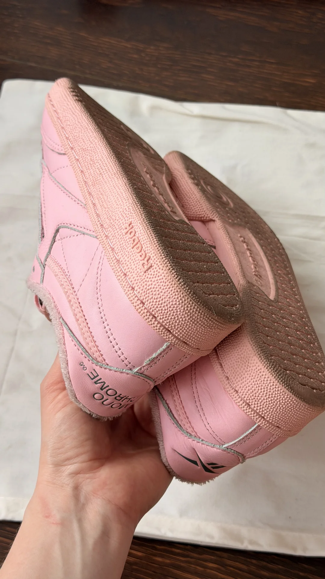 Кроссовки Reebok Monochrome, нежно-розовые 36 - миниатюра 3