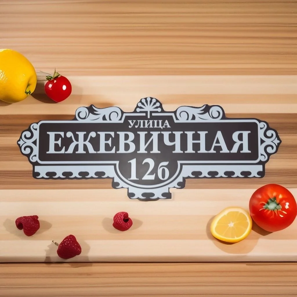 Табличка адресная - миниатюра 3