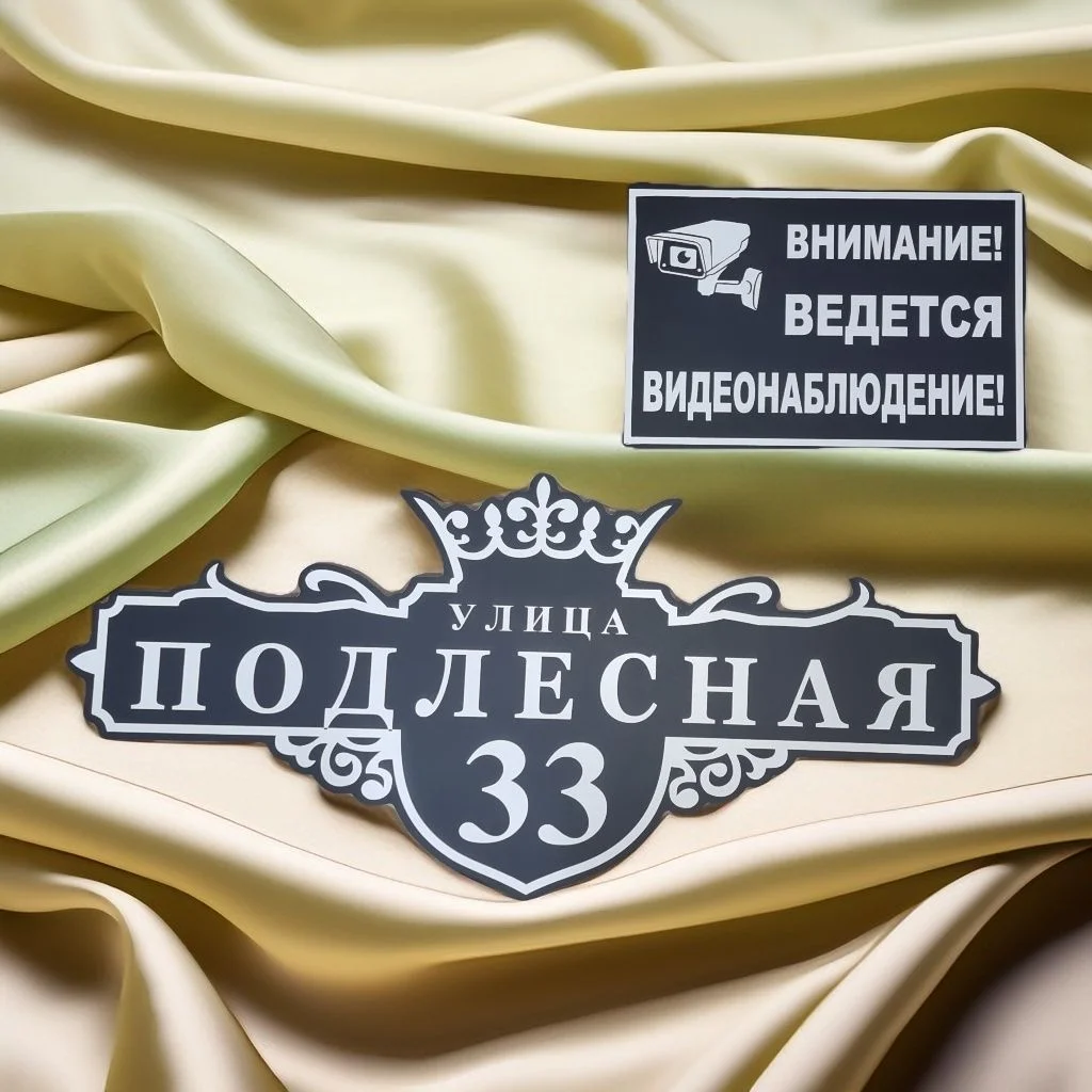 Домовой табличка - миниатюра 2